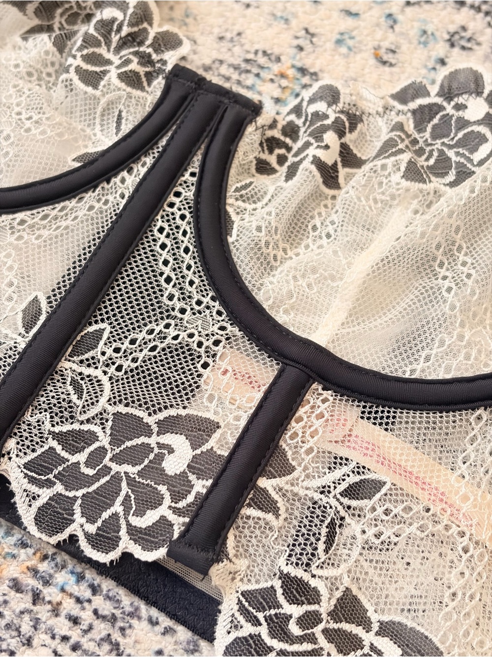 LyreBird Lace & Mesh Corset
Bralette | Anthropologie New with Tags - Picture 7 of 7